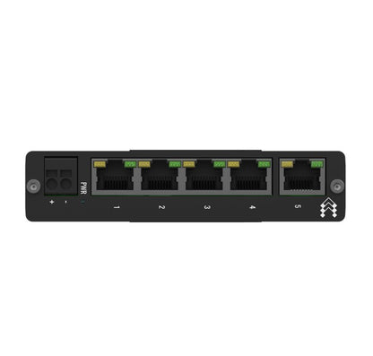 Teltonika TSW010 DIN Rail Ethernet Switch, 5x Ethernet Ports with speeds of up to 100 Mbps, Integ... - Image 4