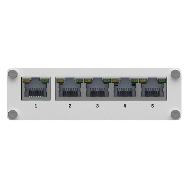 Teltonika TSW110 L2 Unmanaged Ethernet Switch, 5 x Gigabit Ethernet with speeds up to 1000 Mbps,... - Image 3