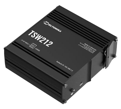 Teltonika TSW212 Managed Ethernet Switch, L2 with additional L3 Features, Supports Profinet, 8 x... - Image 2