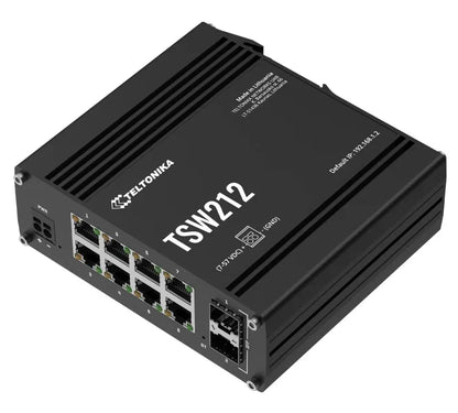 Teltonika TSW212 Managed Ethernet Switch, L2 with additional L3 Features, Supports Profinet, 8 x... - Image 3