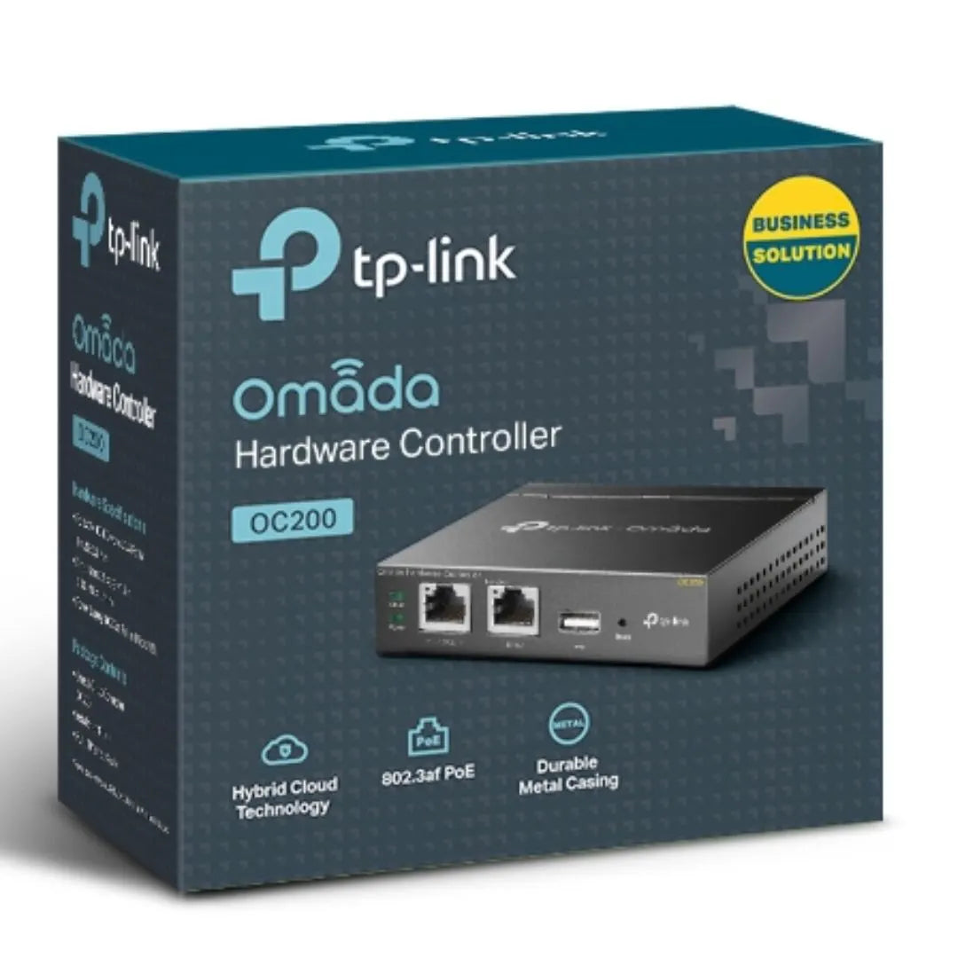 TP-Link OC200 Omada Cloud Controller, Centralised Management - Up to 100 Omada APs, JetStream Swi...