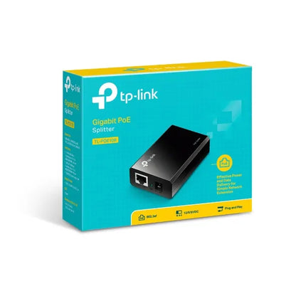 TP-Link POE10R Omada PoE Splitter 2xGbE Gigabit RJ45 Port Power Over Ethernet Adapter carry Power...