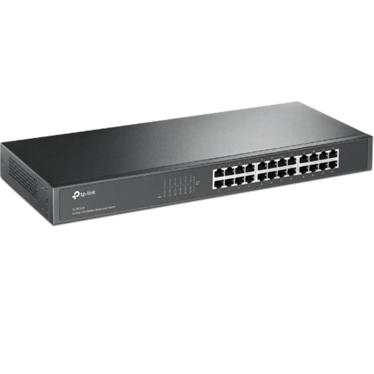 (CH)TP-Link TL-SF1024 24-Port 10/100Mbps Rackmount Unmanaged Switch energy-efficient Supports MAC... - Image 2
