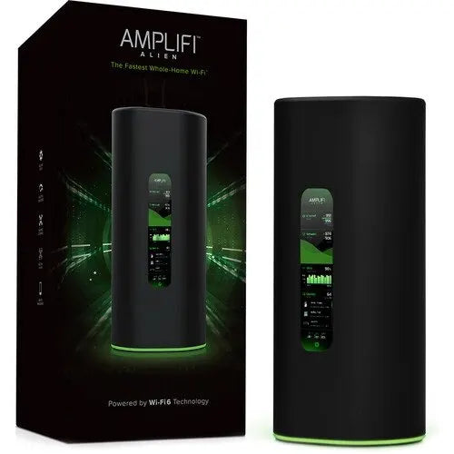 Ubiquiti Amplifi Alien Mesh Router - Wi-Fi 6 - 4x Gigabit Ethernet Ports on Router, Touch Screen... - Image 4