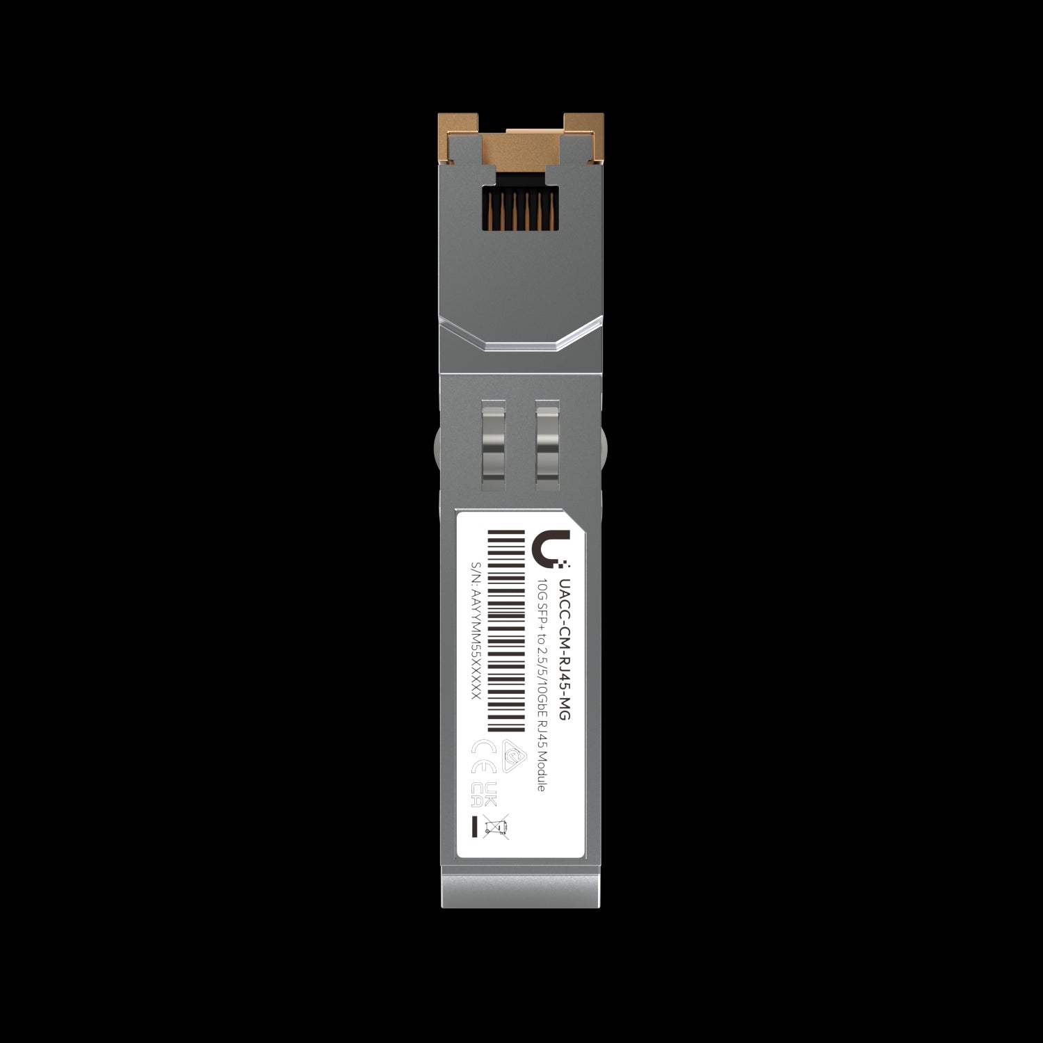 Ubiquiti SFP+  to RJ45 Transceiver Module, 1/2.5/5/10GBase-T Copper SFP+ Transceiver, 1/2.5/5/10... - Image 4