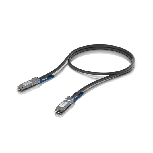 Ubiquiti 100G Direct Attach Cable, Cable length 0.5m, Single Pack, QSFP28 Direct Attach Cable Wit...