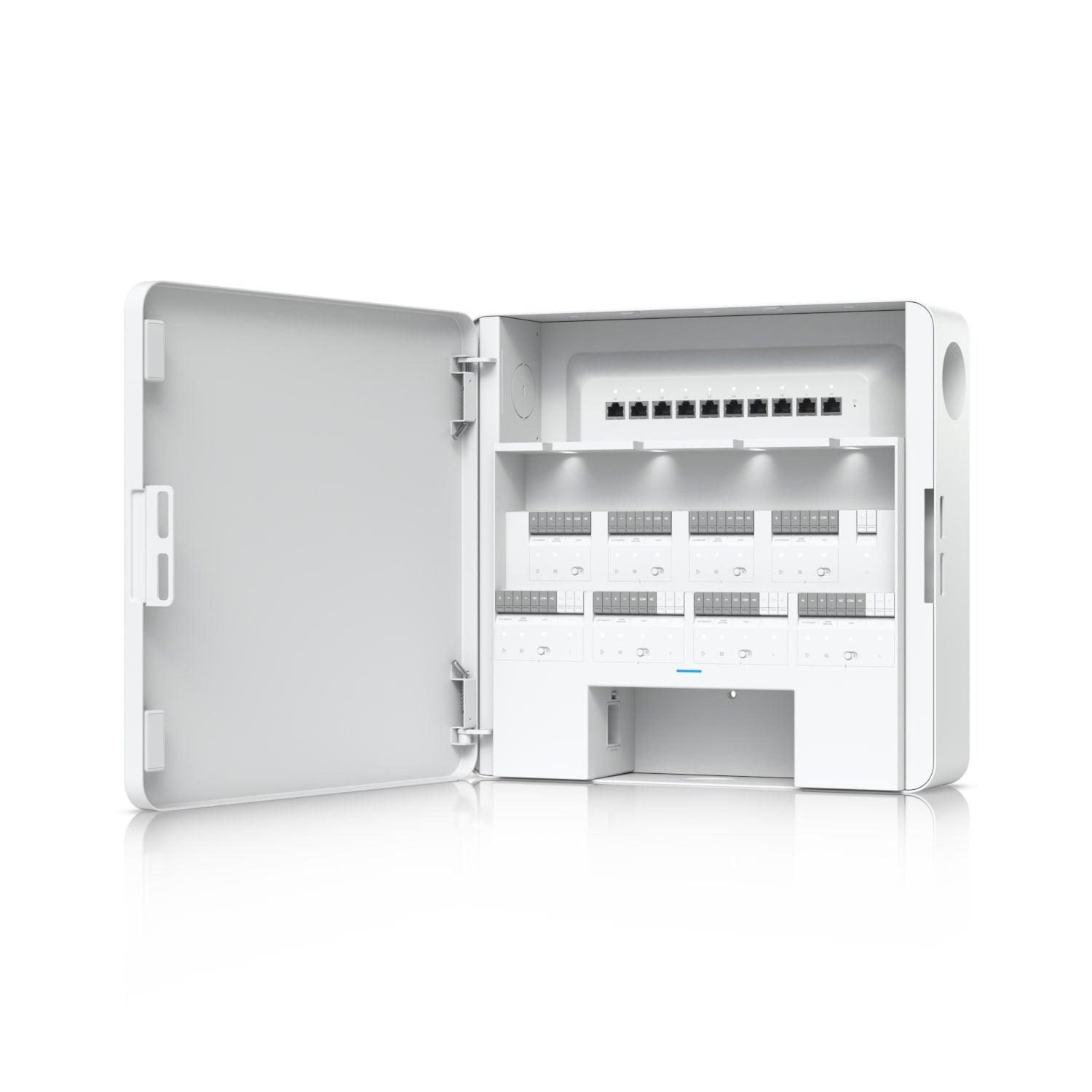 Ubiquiti Enterprise Access Hub, With Entry And Exit Control to Eight Doors, Battery Backup Suppor...