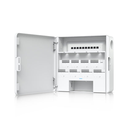Ubiquiti Enterprise Access Hub, With Entry And Exit Control to Eight Doors, Battery Backup Suppor...