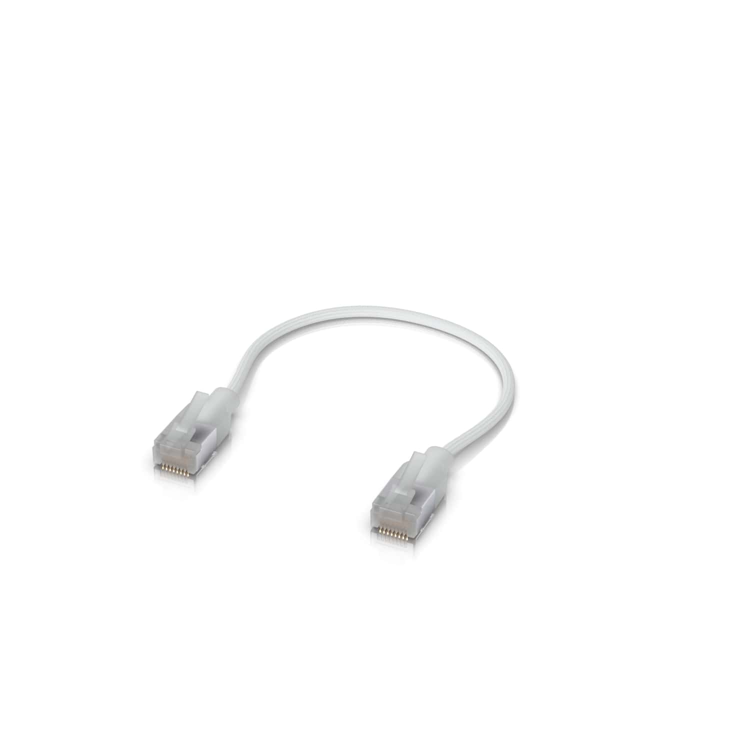 Ubiquiti UniFi Premium Patch Cable,0.15M, 24-Pack, White, Ultra-Thin Braided Patch Cable, Designe... - Image 2