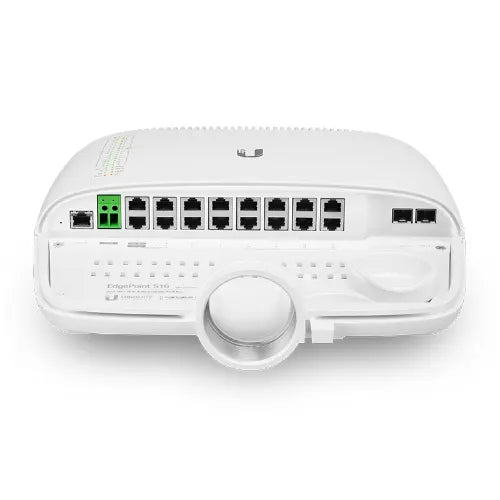 Ubiquiti EdgePoint S16, 16 Port PoE Outdoor WISP Switch - 4x 54v/24v PoE Ports, 12x 802.3af 48v P... - Image 3