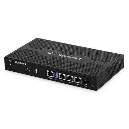 Ubiquiti EdgeRouter 4 - 3Port Gigabit Router, 1 SFP Port- 1GHz Quad Core Processor - 1GB RAM, - N...