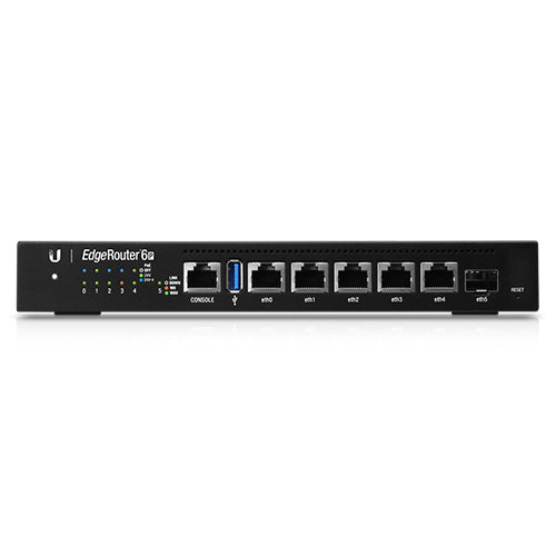 Ubiquiti EdgeRouter 6 - 5-Port Gigabit Router, 1 SFP Ports- 24v Passive PoE Out (All Ports) - 1GH... - Image 2