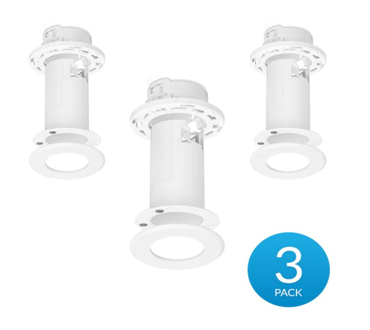 Ubiquiti Ceiling Mount 3 Pack, Compatible with U6 Mesh FlexHD, Mounts to a Drop Ceiling Tile, Dry...