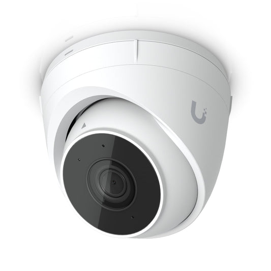 Ubiquiti UniFi G5 Turret Ultra, White, Ultra-compact, Tamper-resistant IK04, IP66 Weatherproof 2K...