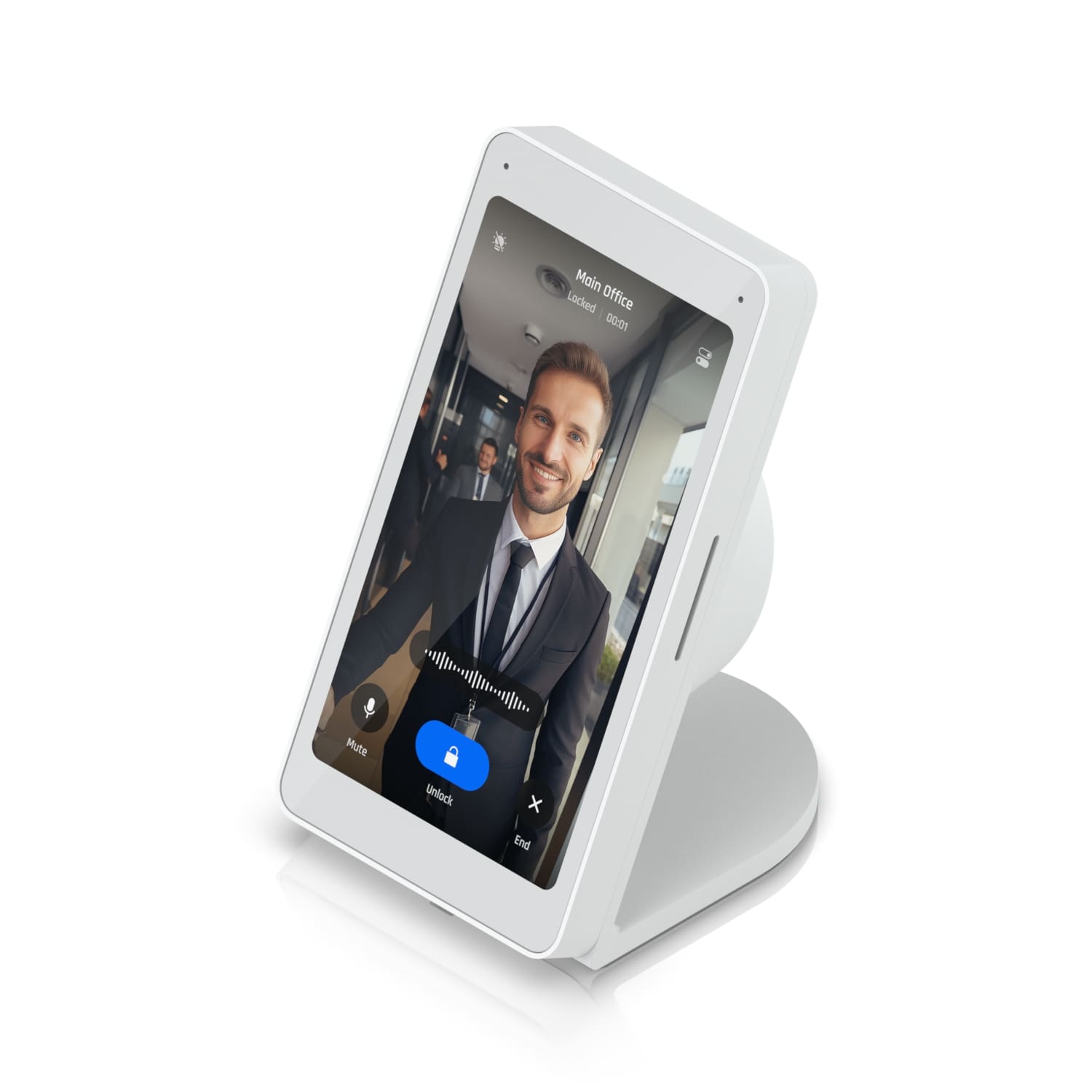 Ubiquiti Intercom Viewer Table Stand, Metal table stand for Intercom Viewer - Network - UniFi