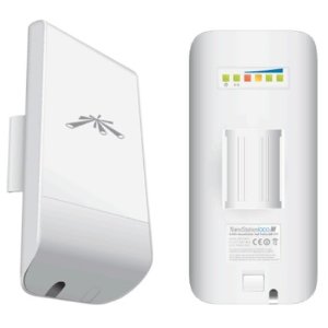 Ubiquiti airMAX Nanostation LOCO M 2.4GHz Indoor/Outdoor CPE - Point-to-Multipoint(PtMP) applicat...