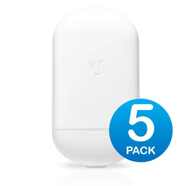 Ubiquiti NanoStationAC - 5GHz airMax AC Radio - 5 Pack，450+ Mbps Throughput, - Network - UISP