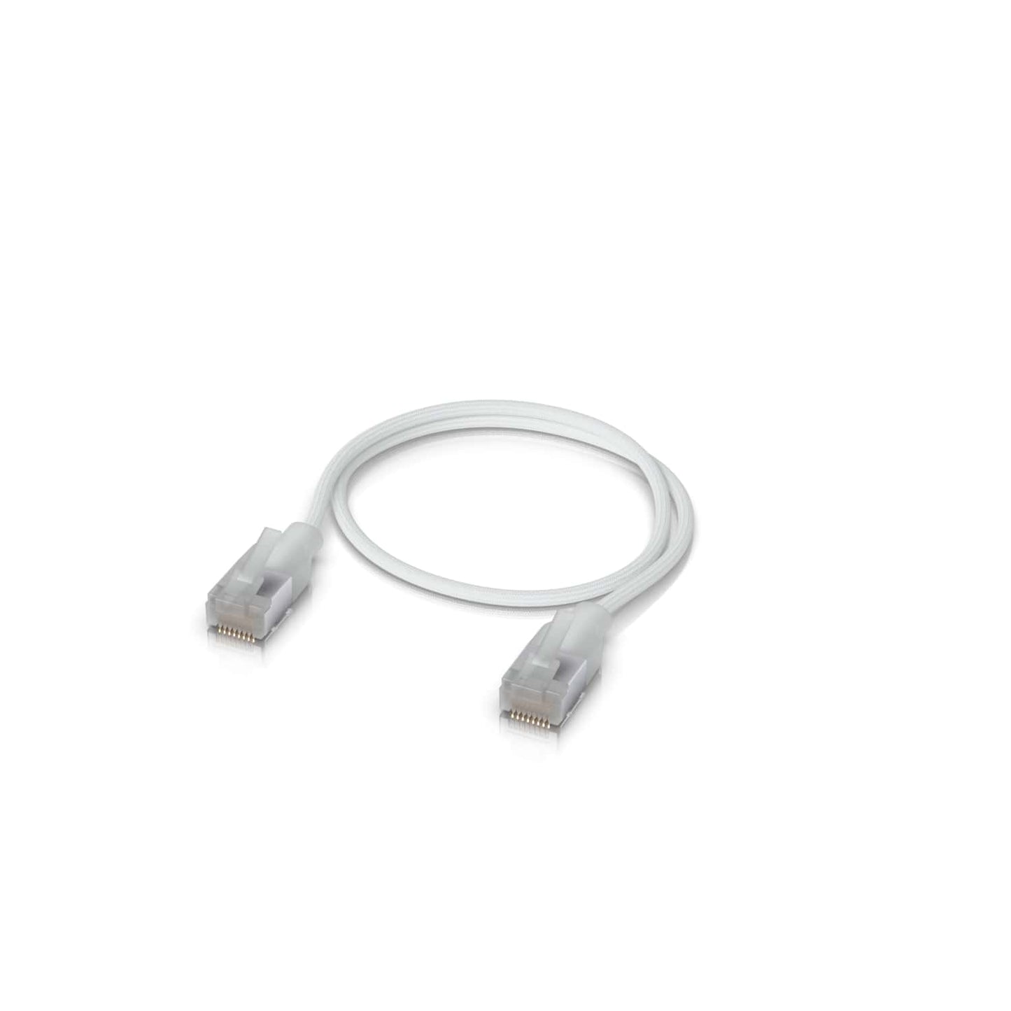 Ubiquiti UniFi Premium Patch Cable,0.3M, White, Ultra-Thin Braided Patch Cable, Designed Optimize...