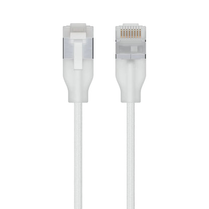 Ubiquiti UniFi Premium Patch Cable,0.3M, White, Ultra-Thin Braided Patch Cable, Designed Optimize... - Image 2