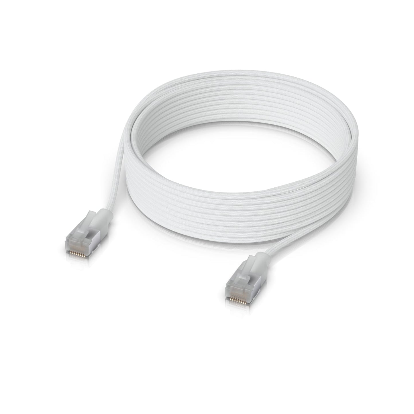 Ubiquiti UniFi Premium Patch Cable, 12M, White, Ultra-thin Braided Patch Cable, Designed And Opti...