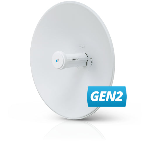 Ubiquiti Airmax PowerBeam 5AC-Gen2, 5 GHz Point-to-Point (PtP) Bridge, Integrated Dish Reflector,...