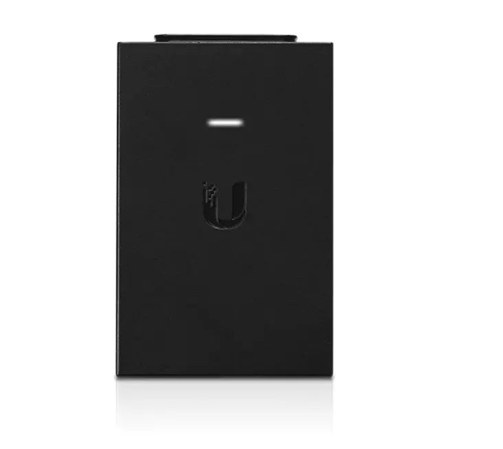 Ubiquiti POE Injector, 24V DC, 30W, Gigabit Ethernet, Black, Surge and Clamping Protection, Maxim...
