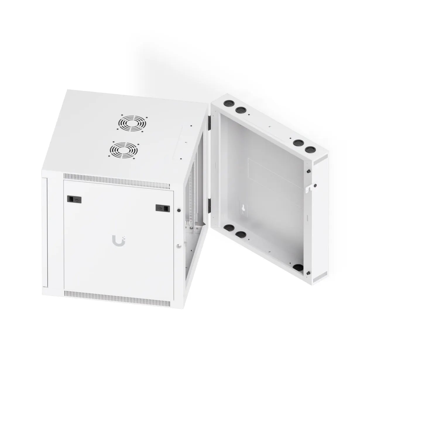 Ubiquiti 12U Rack Cabinet,Fully Assembled Wall-Mount Rack,Built-In Fans,Removable Panels, Easy Eq... - Image 4