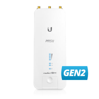 Ubiquiti Rocket AC Prism Gen2 5GHz Radio with speeds up to 450+Mbps, 50+ Client Capacity, Integra...