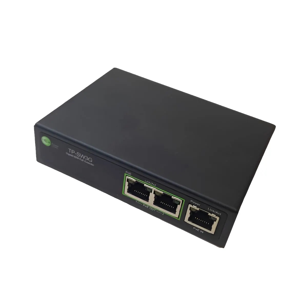 Tycon Power, TP-SW3G, 3 Port GigE 802.3af/at PoE Unmanaged Switch, 802.3af/at or Passive PoE 2/4p...