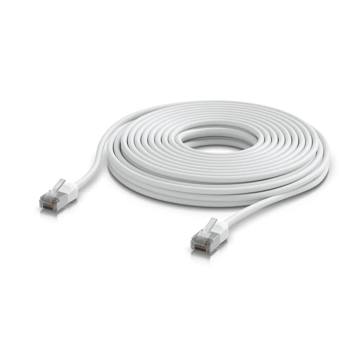 Ubiquiti UniFi Premium Patch Cable Outdoor, 12M, White, Ultra-thin, Rugged, Shielded Patch, Desig...
