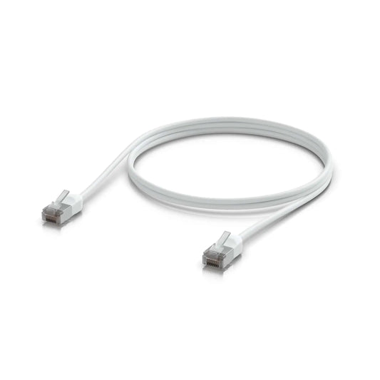 Ubiquiti UniFi Premium Patch Cable Outdoor, 1M, White, Ultra-thin, Rugged, Shielded Patch, Design...