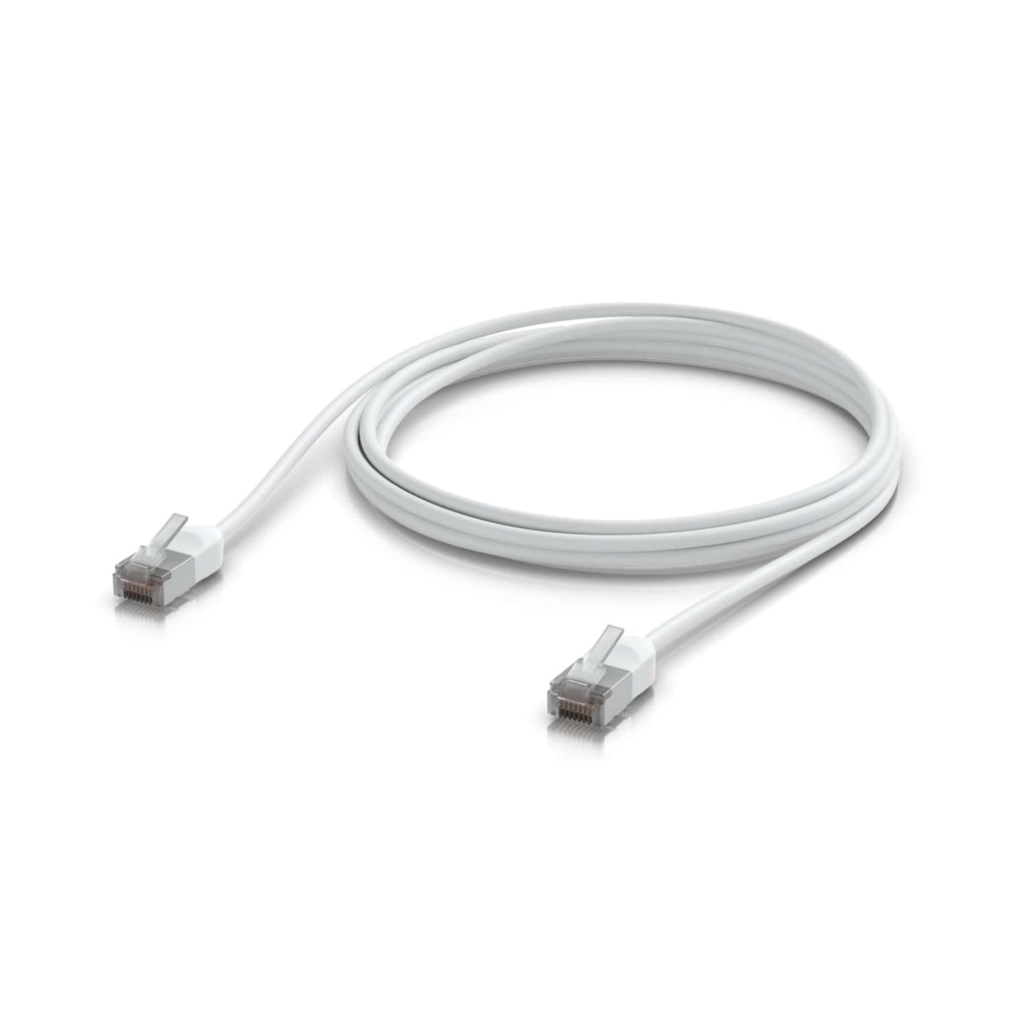 Ubiquiti UniFi Premium Patch Cable Outdoor, 2M, White, Ultra-thin, Rugged, Shielded Patch, Design...