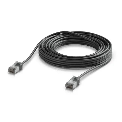 Ubiquiti UniFi Premium Patch Cable Outdoor, 8M,Black,Ultra-Thin, Rugged, Shielded Patch, Optimize...