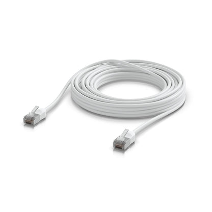 Ubiquiti UniFi Premium Patch Cable Outdoor, 8M, White,  Ultra-thin, Rugged, Shielded Patch, Desig...