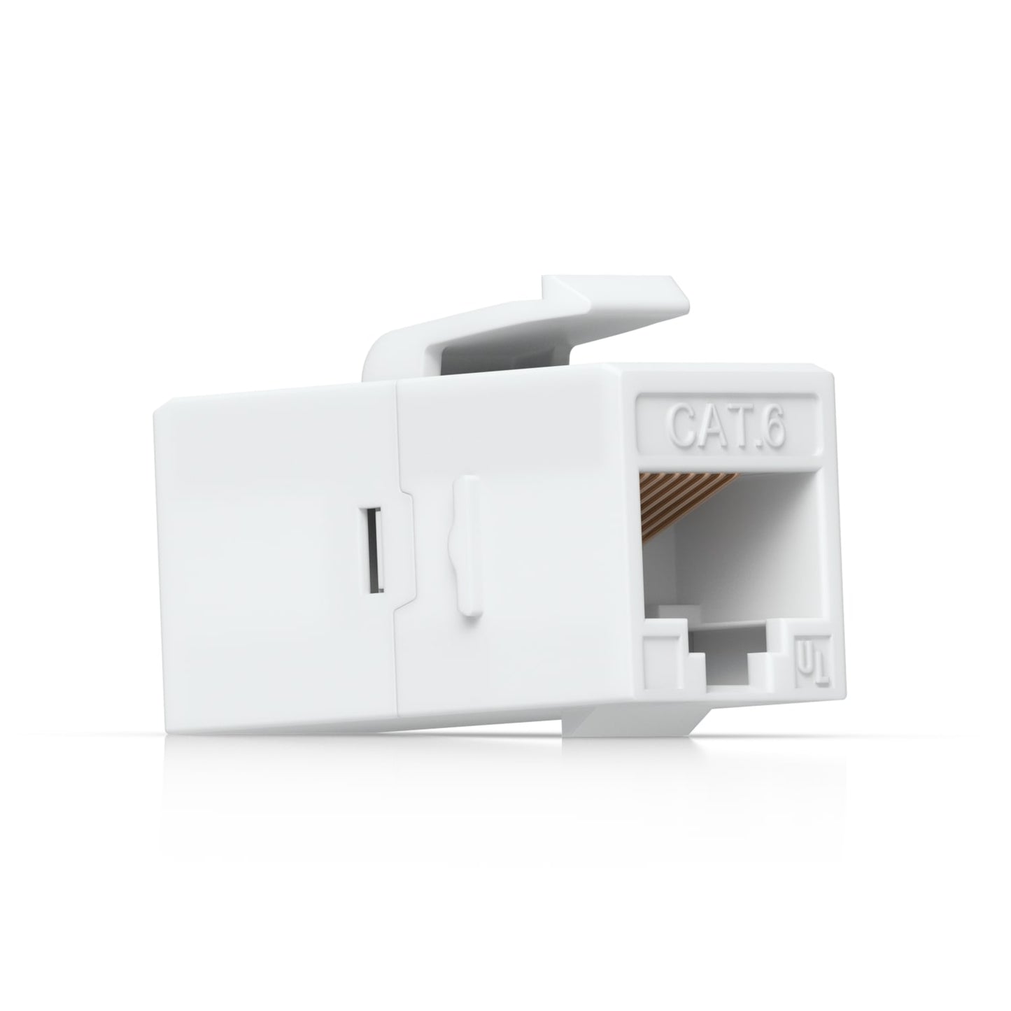 Ubiquiti Cat6 Keystone Coupler, 12-Pack, White, Pass-Through Cat6 Keystone Coupler For Connecting... - Image 3