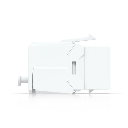 Ubiquiti Cat6 Keystone Jack, 12-Pack, White, Toolless Keystone For Terminating A Cat6 Ethernet Ja... - Image 2