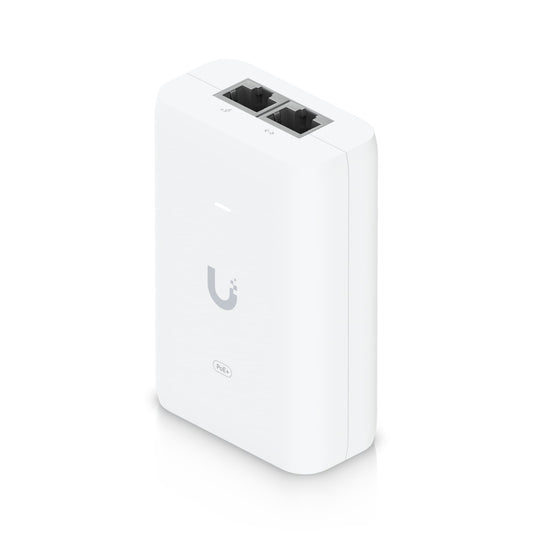 Ubiquiti PoE+ Adapter, 30W of PoE+,  RJ45 Data Input, AC Cable, U6 AP Suitable (U6-LR, U6-LITE, U...