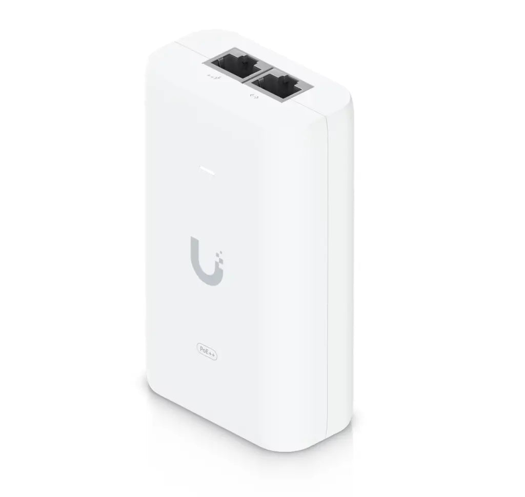 Ubiquiti U-PoE++ Adapter, Power UniFi PoE++ Devices With Wireless Mesh Application, Offload PoE S...