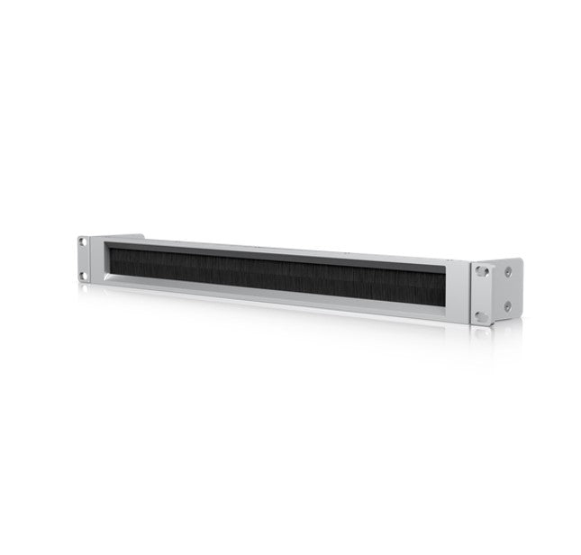Ubiquiti 1U Rack Mount OCD Panel Brush, Silver Brush Panel, Compatible With The Toolless Mini Rac...