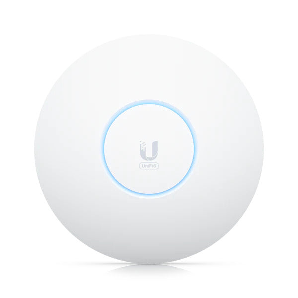 Ubiquiti UniFi U6-Enterprise WiFi 6E 4x4 MIMO PoE+ Access Point,140m Coverage,600+ Device2.5GbE U...