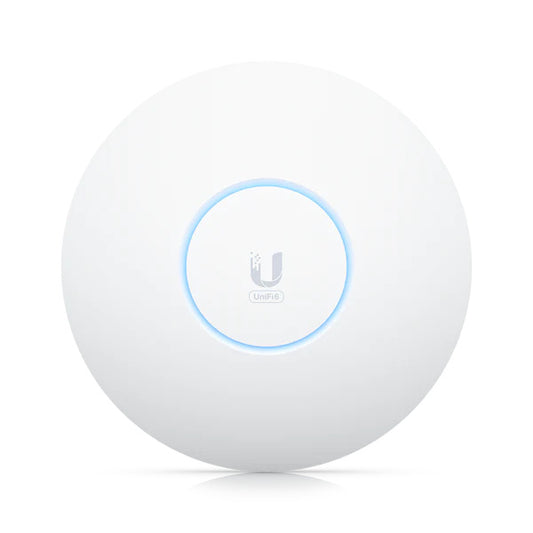 Ubiquiti UniFi U6-Enterprise WiFi 6E 4x4 MIMO PoE+ Access Point,140m Coverage,600+ Device2.5GbE U...