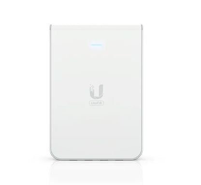 Ubiquiti UniFi Wi-Fi 6 In-Wall Wall-mounted Access Point with a Built-in PoE Switch,115 m²  Cover...