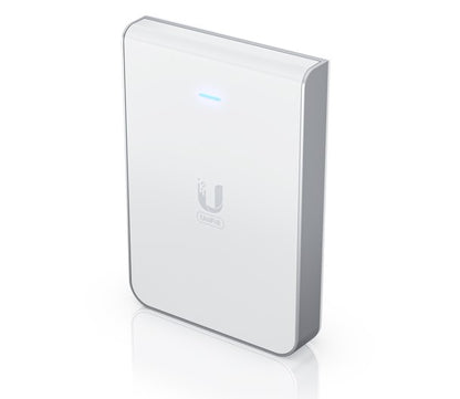 Ubiquiti UniFi Wi-Fi 6 In-Wall Wall-mounted Access Point with a Built-in PoE Switch,115 m²  Cover... - Image 2