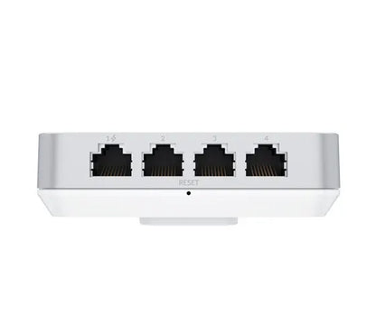 Ubiquiti UniFi Wi-Fi 6 In-Wall Wall-mounted Access Point with a Built-in PoE Switch,115 m²  Cover... - Image 4