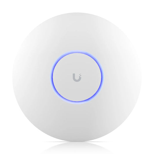 Ubiquiti UniFi WiFi 7 AP U7-Pro, Ceiling-mount,AP 6 GHz Support, 2.5 GbE Uplink, 9.3 Gbps Over-th...