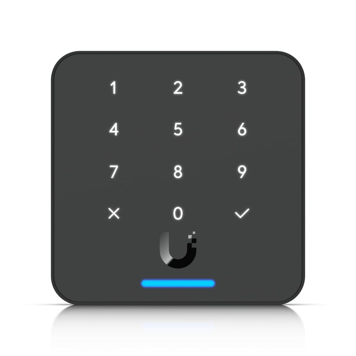 Ubiquiti Reader Flex, Black,Third-generation NFC Card Reader With A Keypad  Apple Touch Pass Supp...
