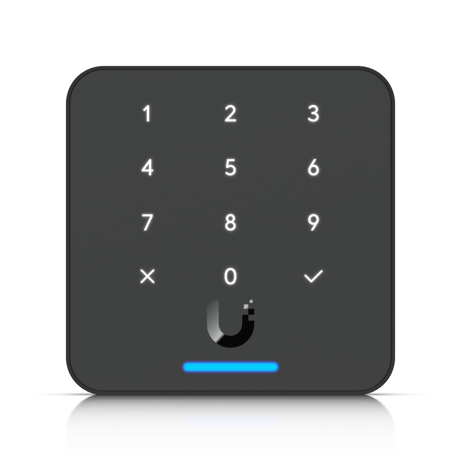 Ubiquiti Reader Flex, Black,Third-generation NFC Card Reader With A Keypad  Apple Touch Pass Supp...