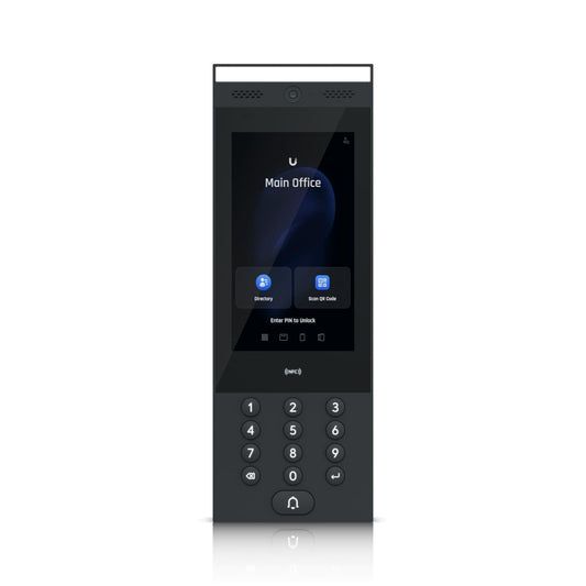 Ubiquiti Intercom,In/Outdoor Intercom Terminal, Manage Residential Commercial Building Entry Requ...