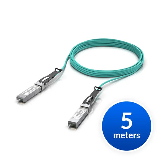 Ubiquiti 10 Gbps Long-Range DAC, 5m Length, Long-range SFP+ Direct Attach Cable w 10 Gbps Maximum...