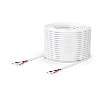 Ubiquiti Door Lock Relay Cable, 500-foot (152.4 m) Spool of One Pair, Low-voltage Cable, Solid ba...
